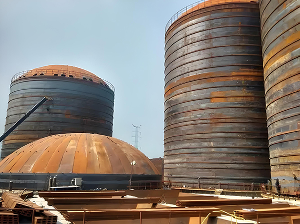 德钦焦粉钢板仓